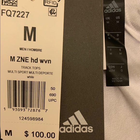 NWT Adidas Nylon Rainslicker - Picture 7 of 8